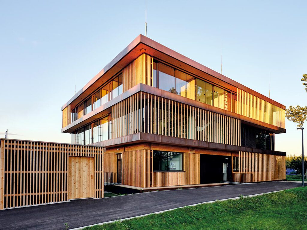 Modular aufgebautes Bürogebäude Unterradlberg