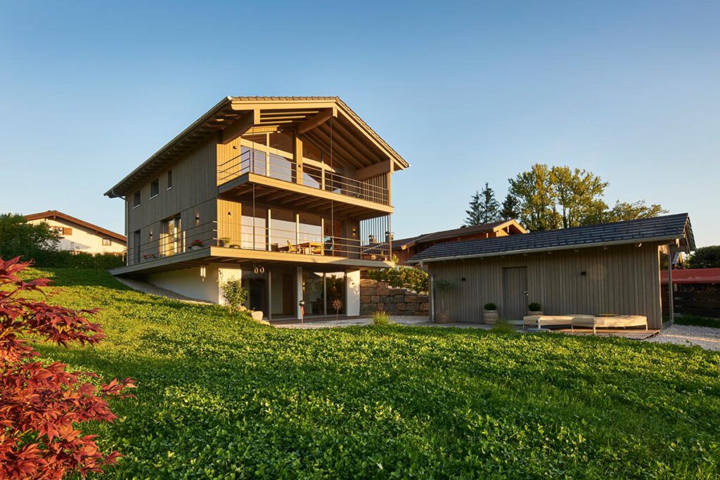 GRUBER.HAUS GmbH - Holz100 Einfamilienhaus Alpenstraße