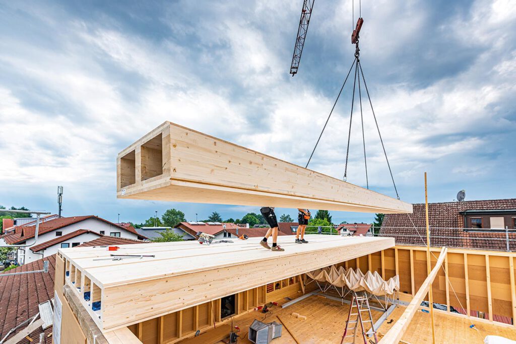 best wood SCHNEIDER GmbH - Aufstockung mit CLT Box